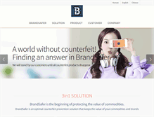 Tablet Screenshot of brandsafer.com